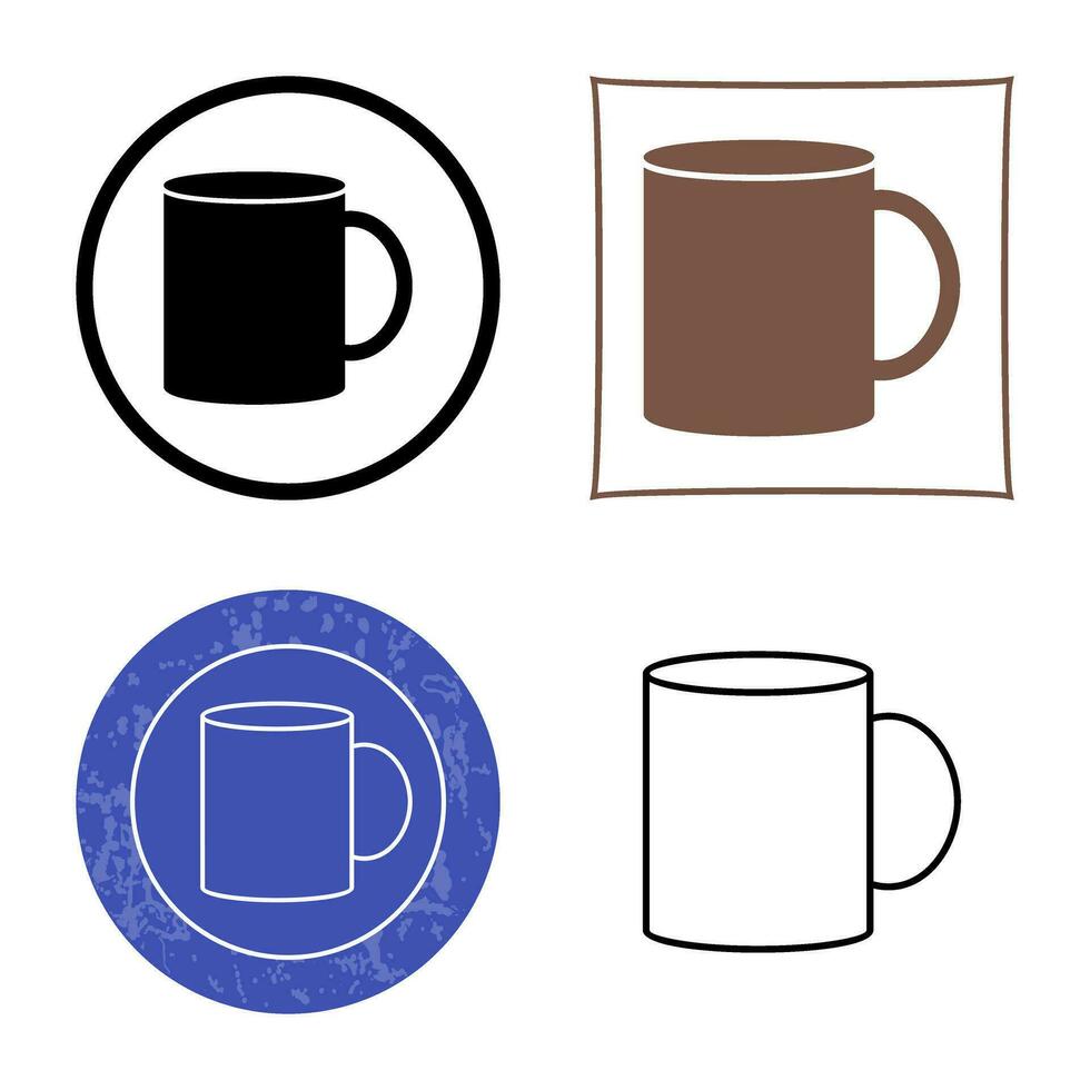 icono de vector de taza de café