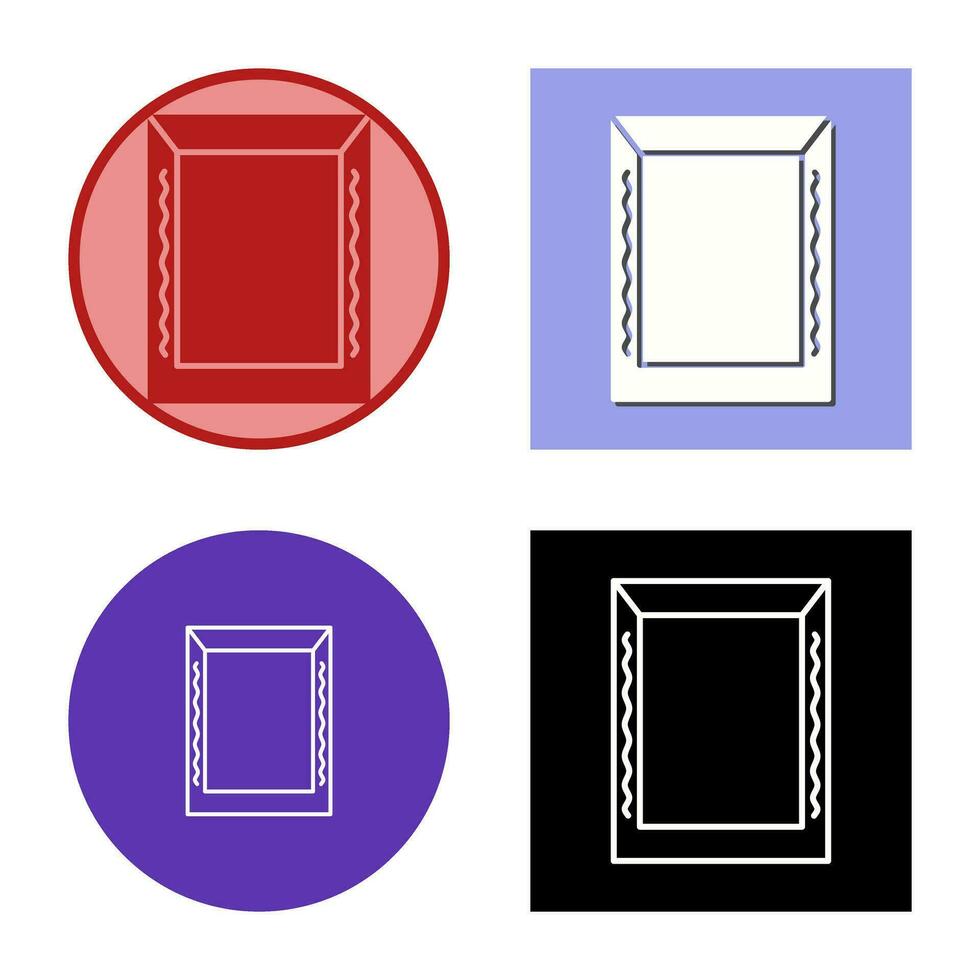 Unique Frame Vector Icon