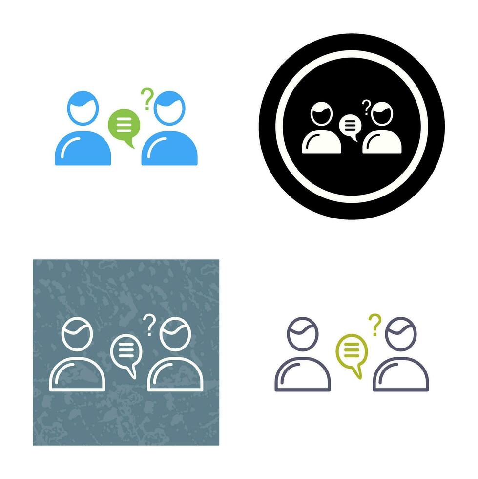 Unique Consulting Services Vector Icon