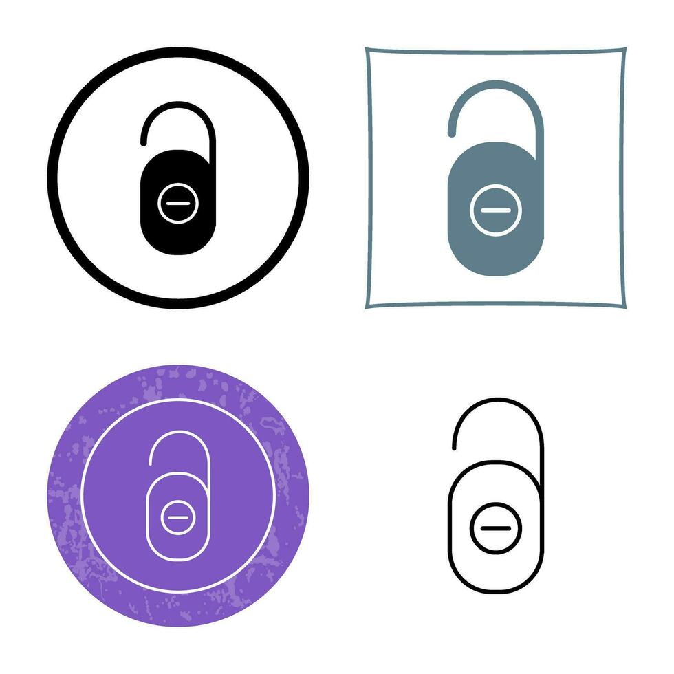 Do not Disturb Vector Icon