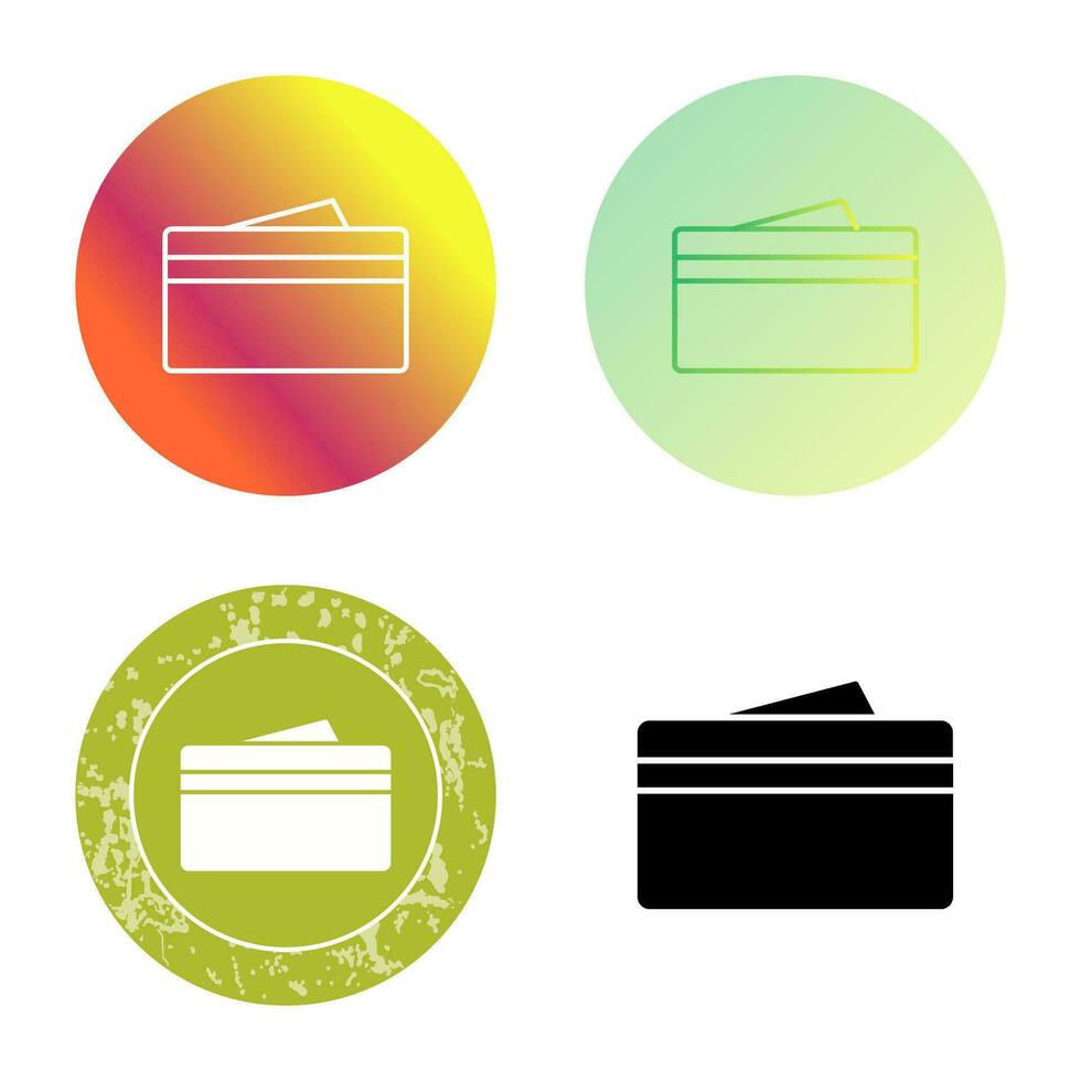 Unique Wallet Vector Icon