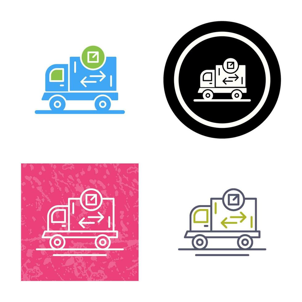 Delivery Truck Vector Icon