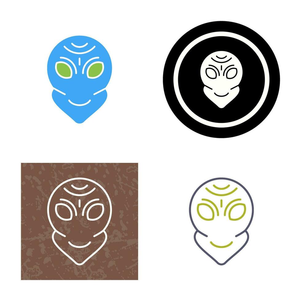 Alien Vector Icon