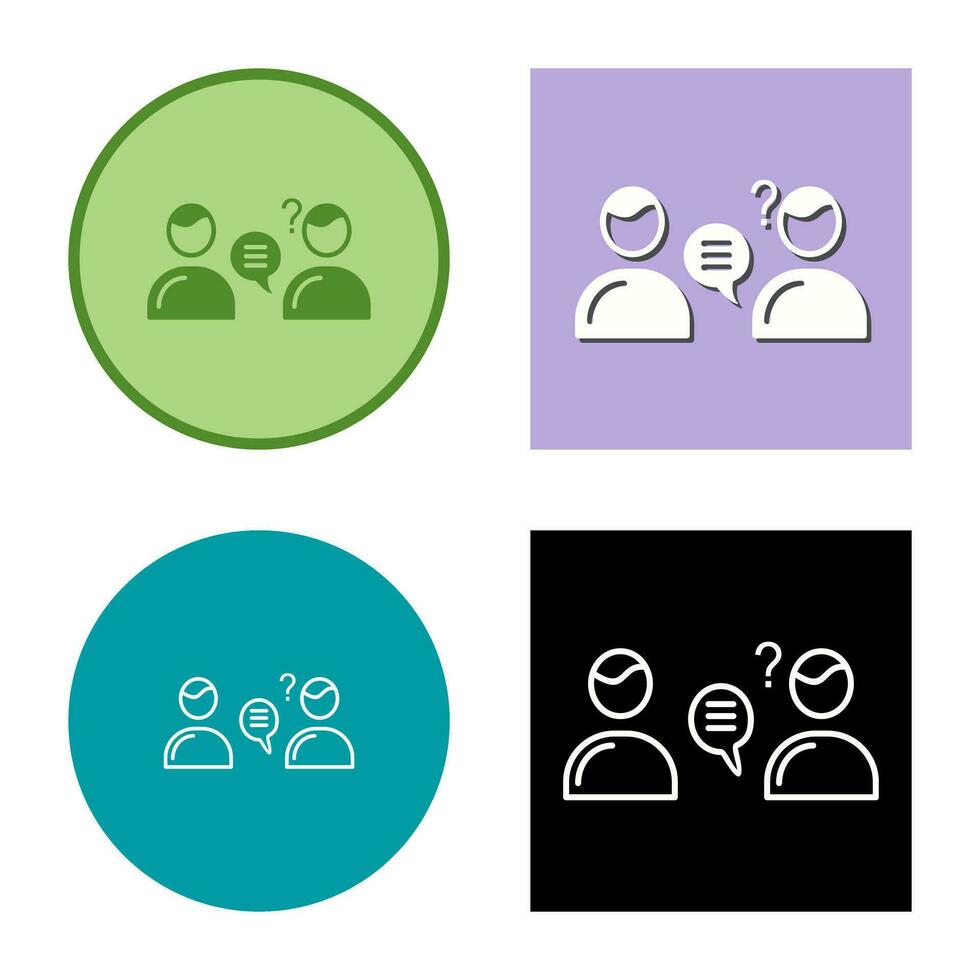 Unique Consulting Services Vector Icon