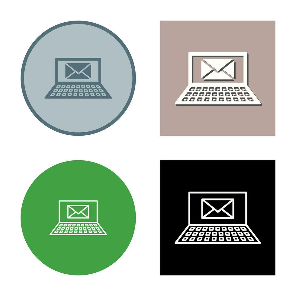 Unique Emails Vector Icon