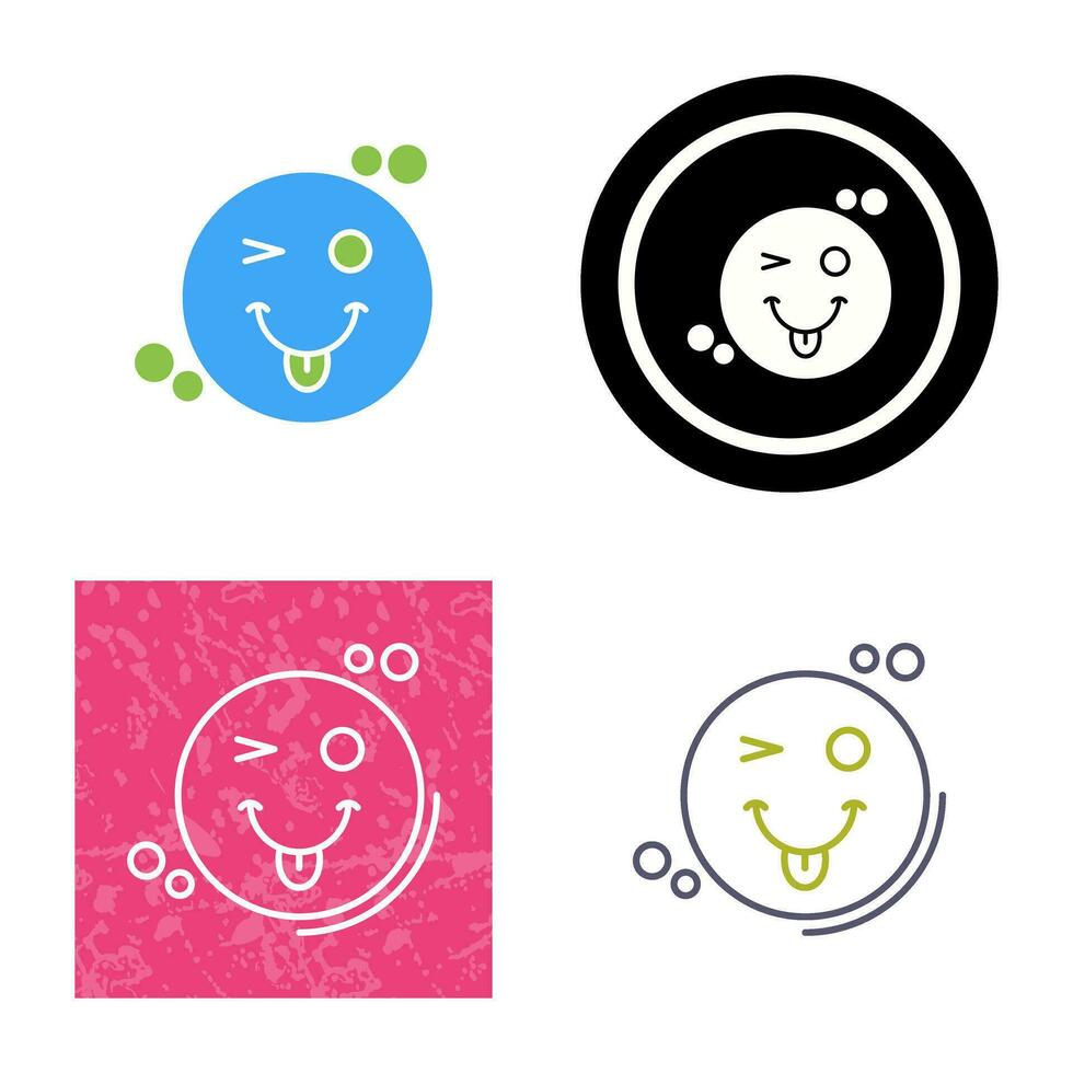 Tongue Out Vector Icon