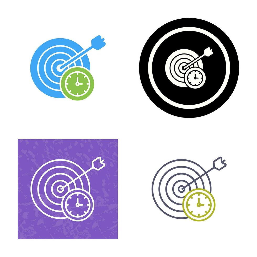 In Time Vector Icon