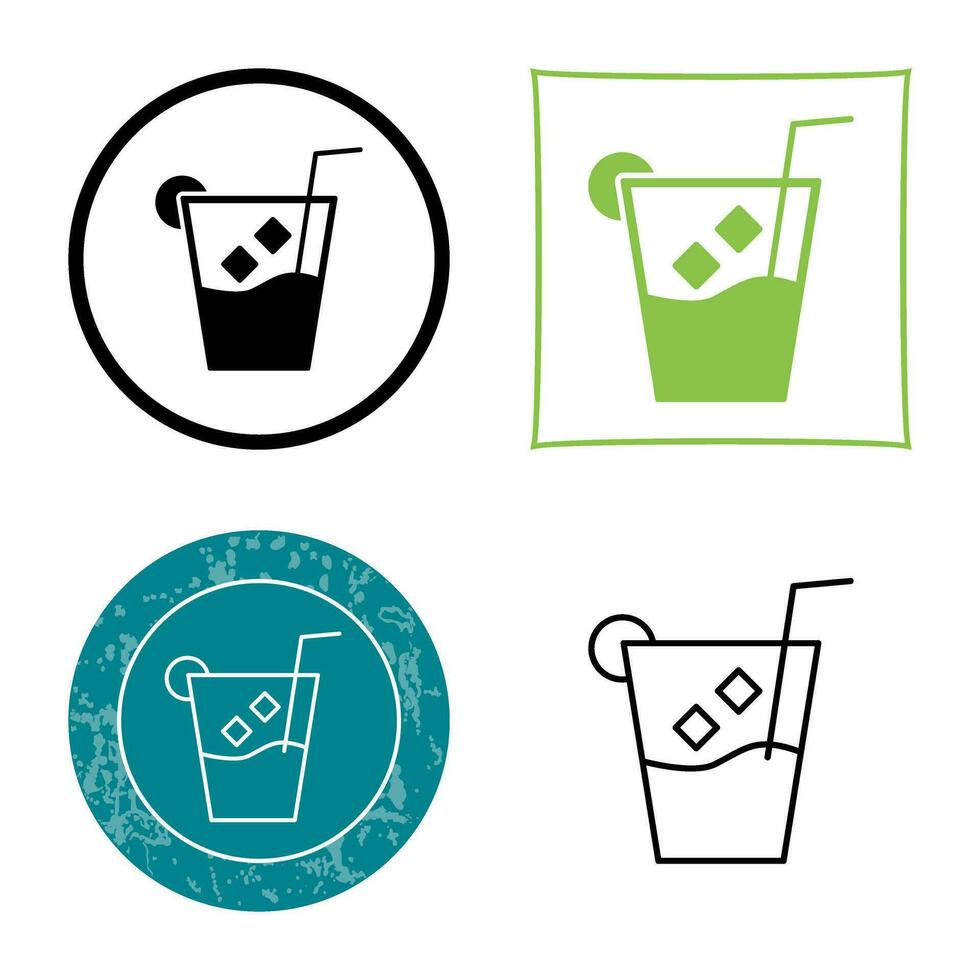 Unique Whiskey Sour Vector Icon