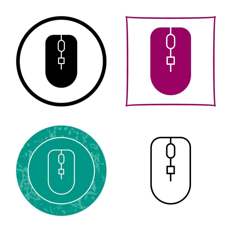 Unique Mouse Vector Icon