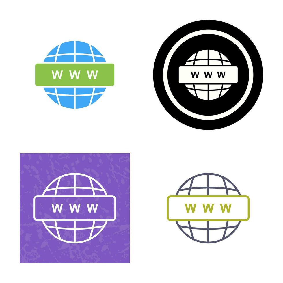 World Wide Web Vector Icon