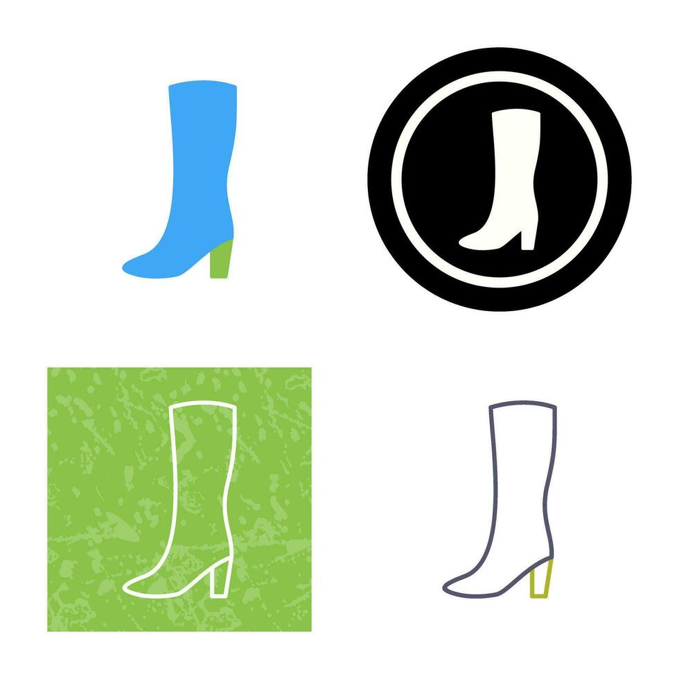 Long Boots Vector Icon