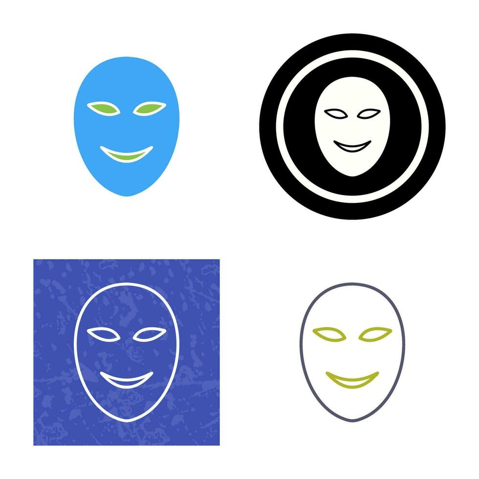 Ancient Face Mask Vector Icon