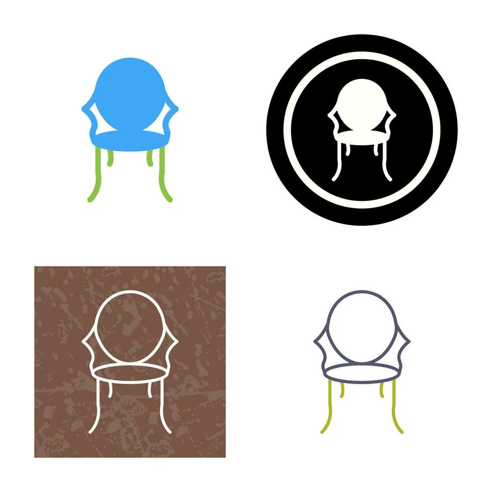 Ancient Chair Vector Icon