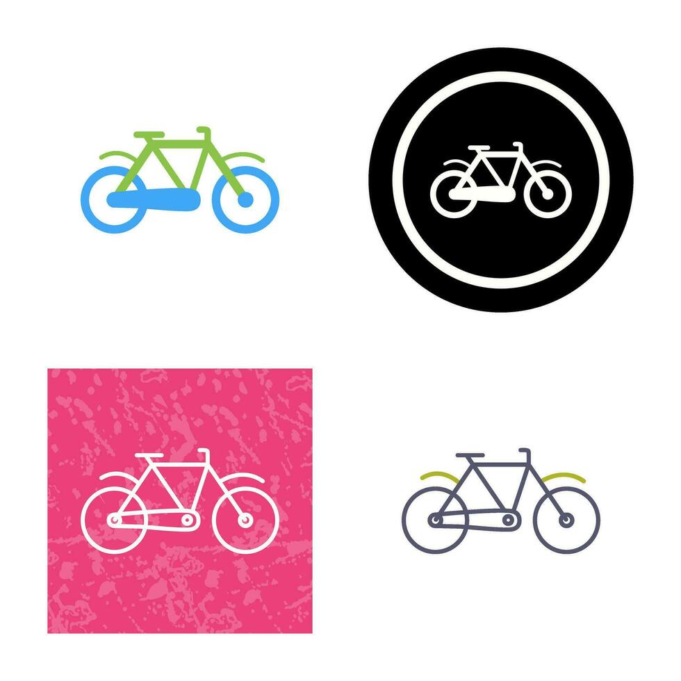 icono de vector de bicicleta