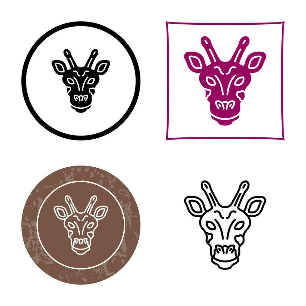 Giraffe Vector Icon