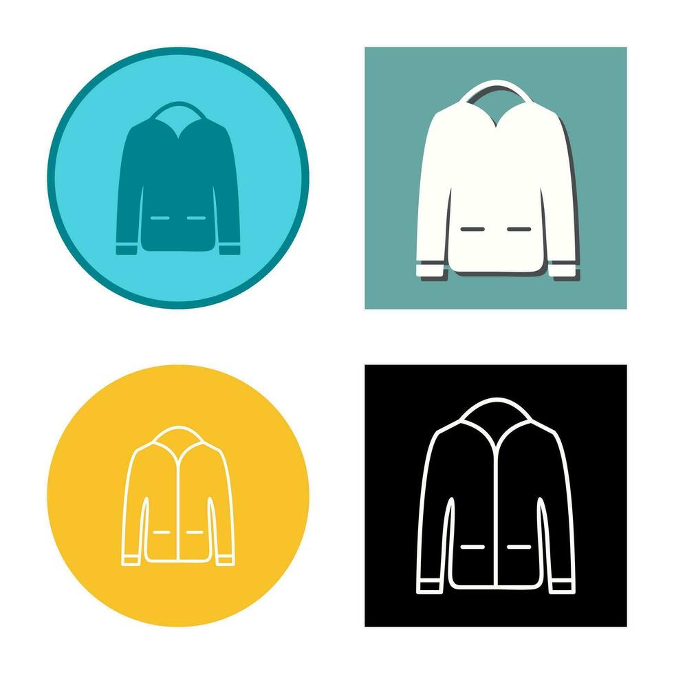 Men's Jacket Vector Icon