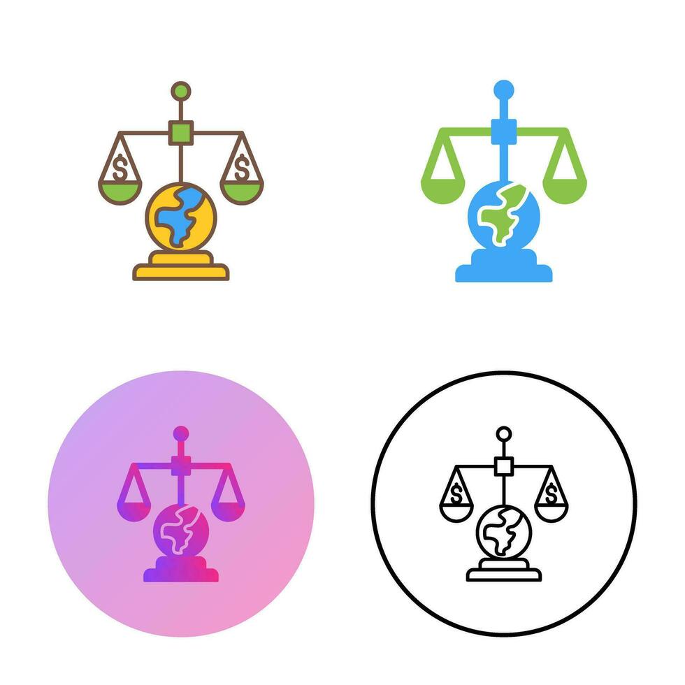 International Law Vector Icon