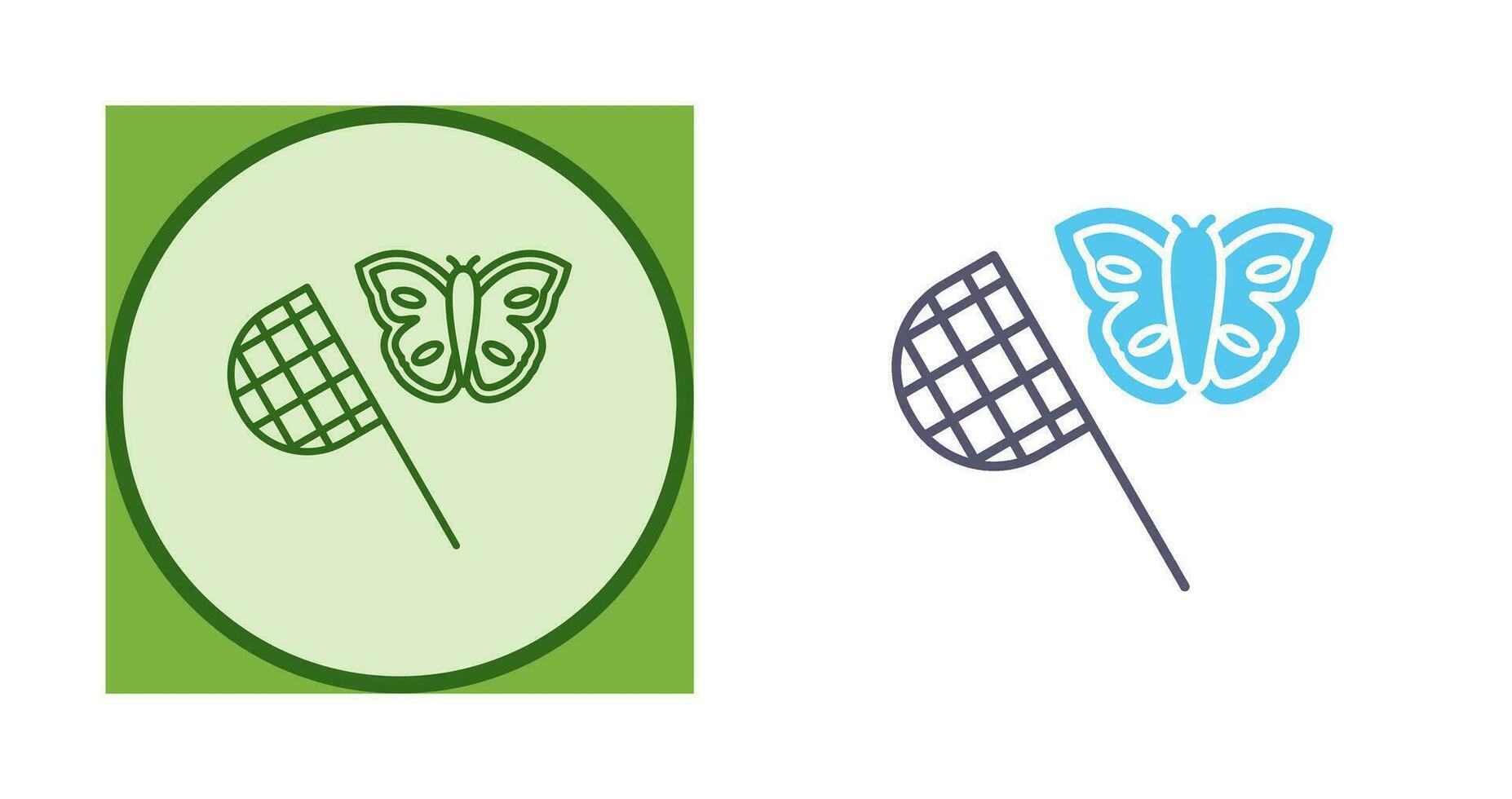 Butterfly Catcher Vector Icon