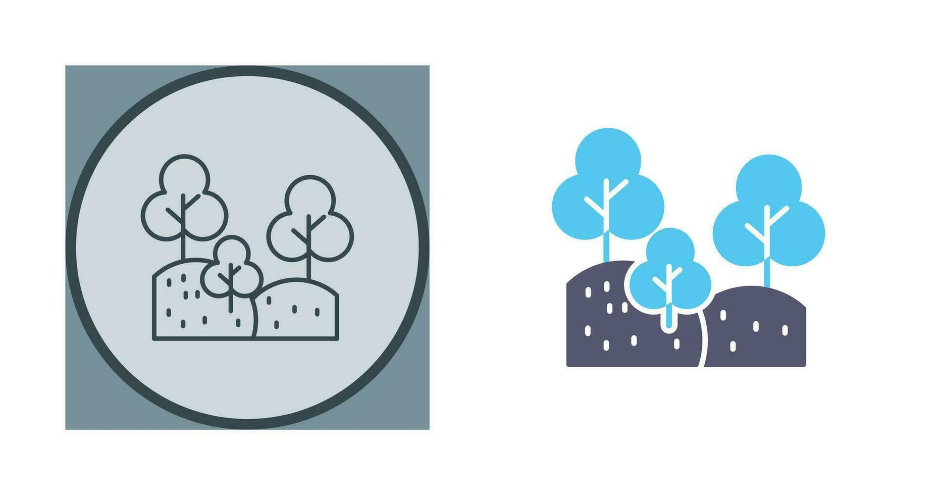 Forest Vector Icon