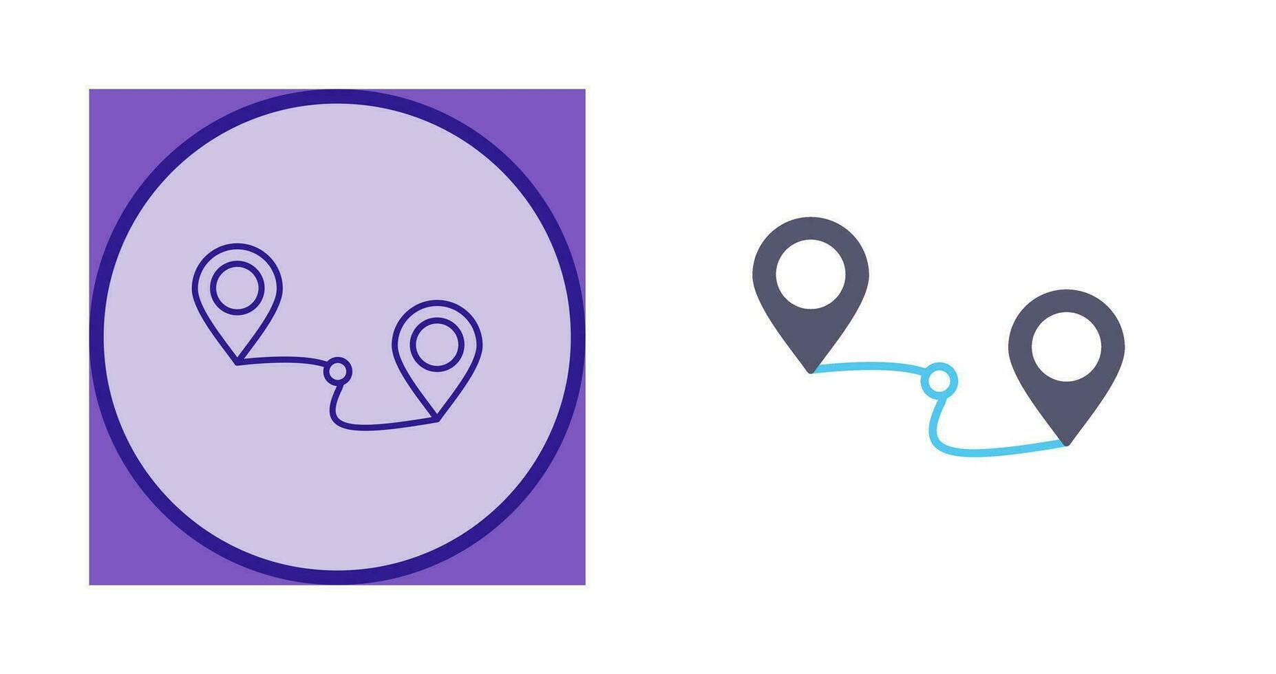 Route Vector Icon