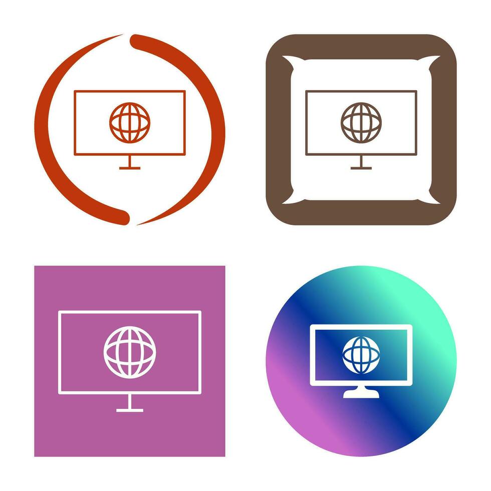 Unique Intranet Vector Icon