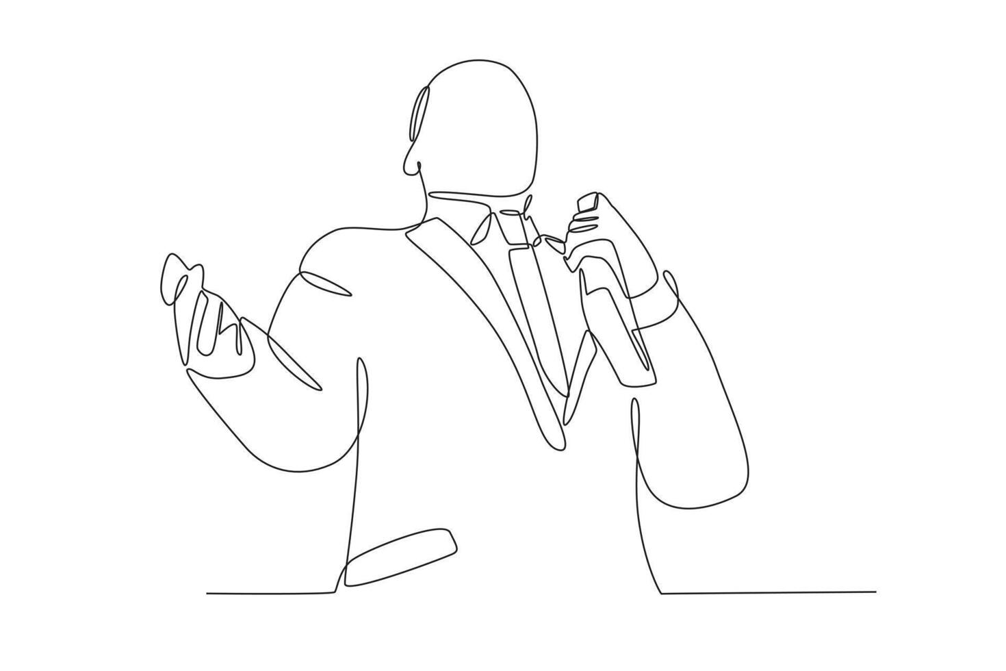Martin Luther King gave a speech vector