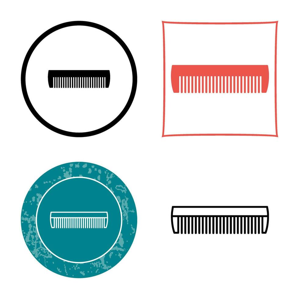 Comb Vector Icon