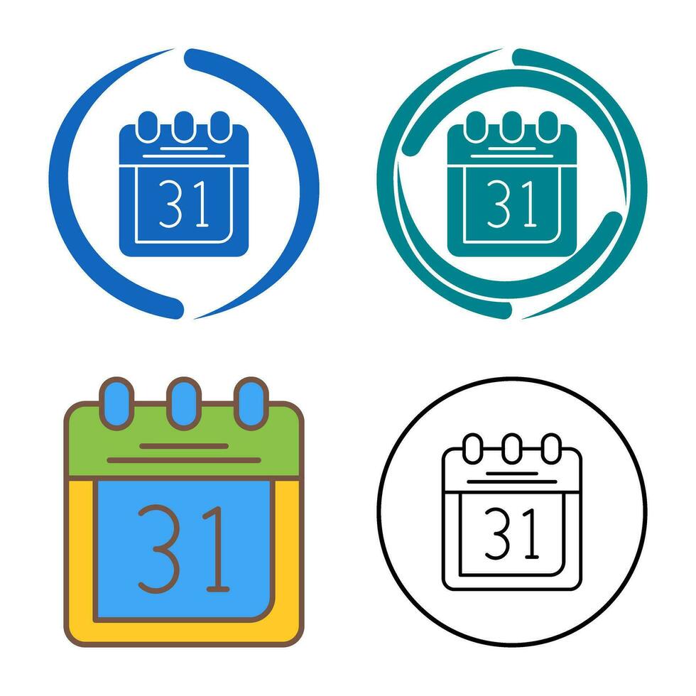 Calendar Vector Icon