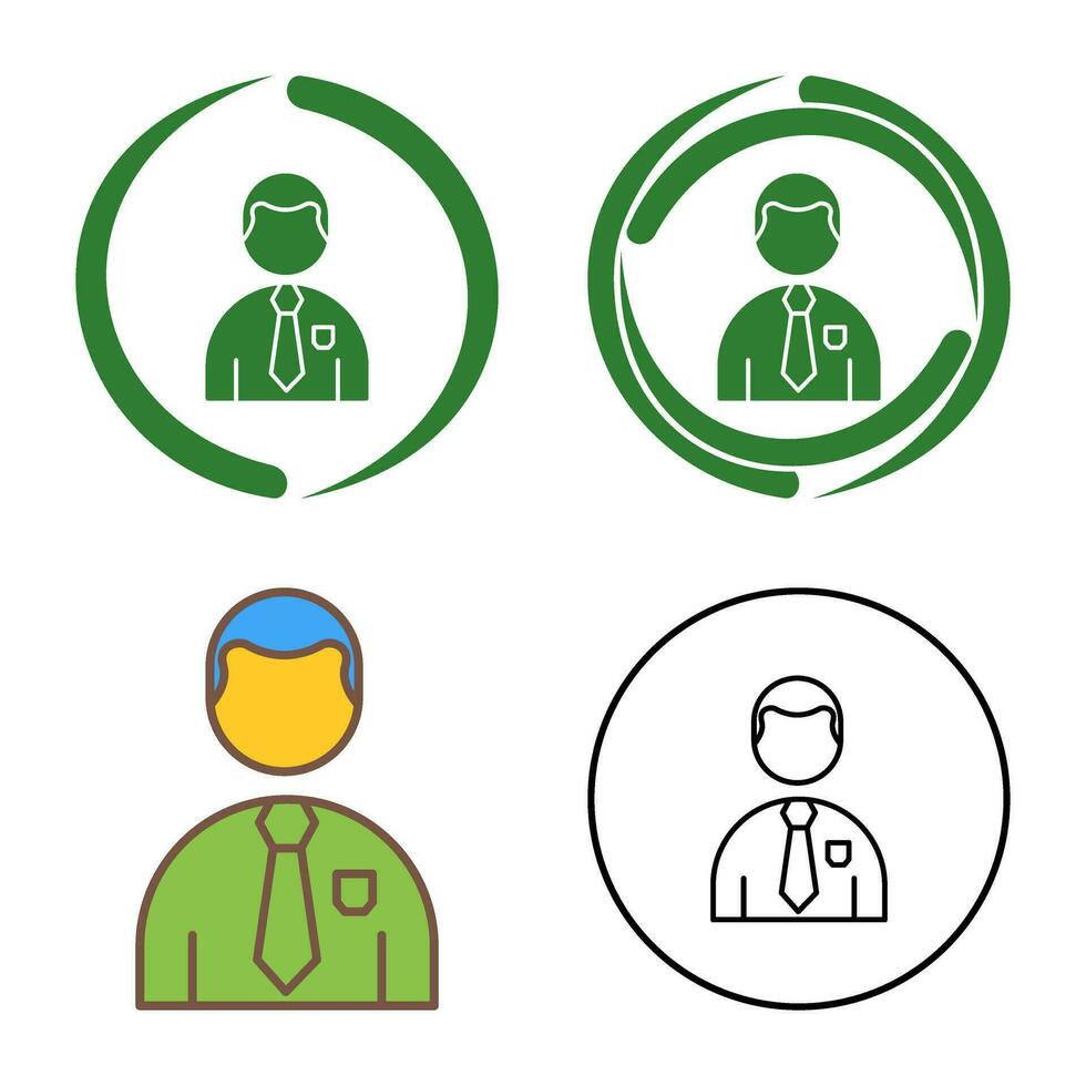 Employee Vector Icon