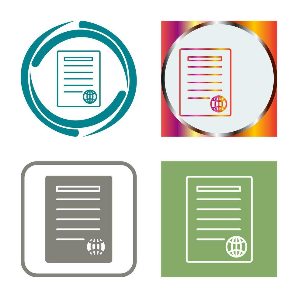 Unique Press Releases Vector Icon