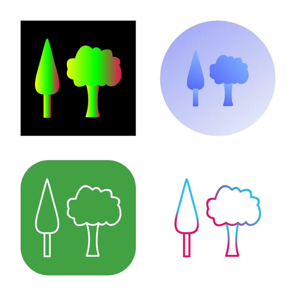 Trees Vector Icon