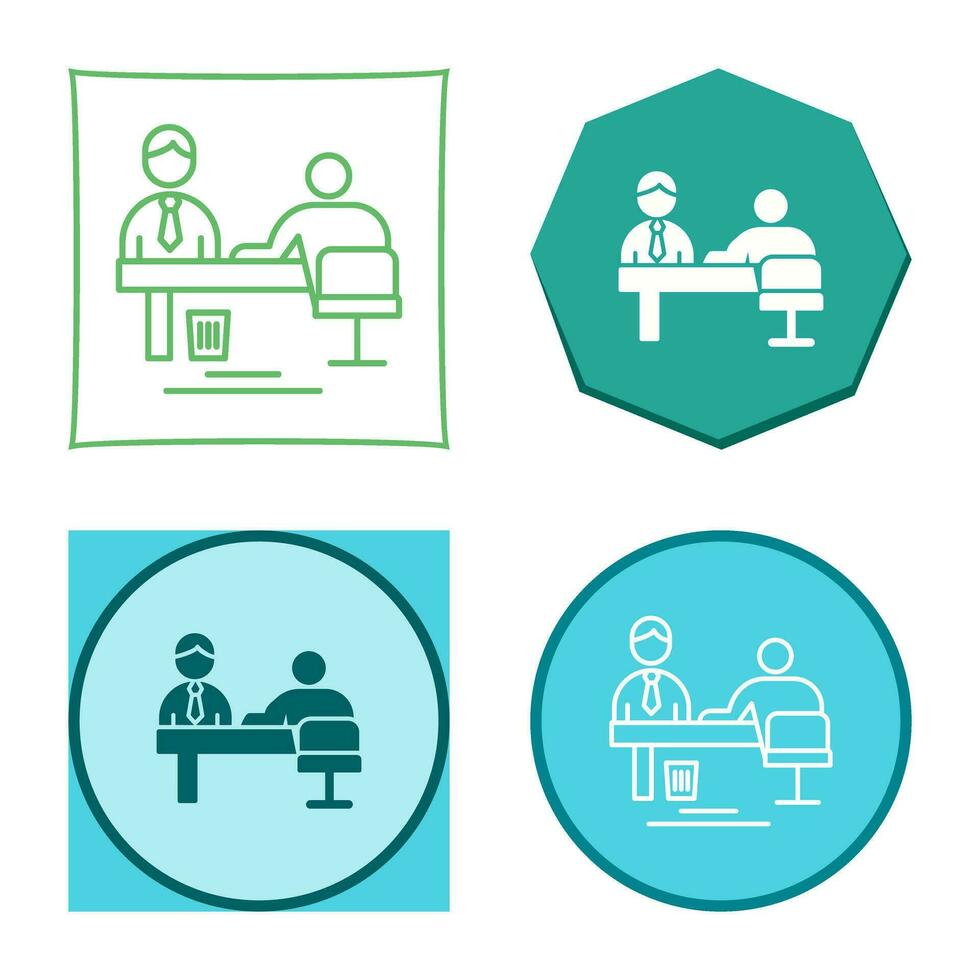 Evaluating work Vector Icon