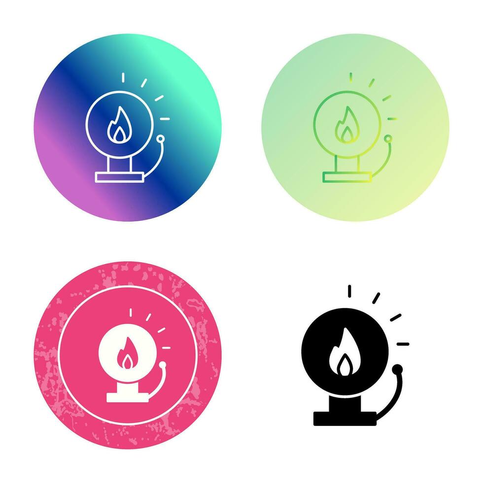 Unique Fire Alert Vector Icon
