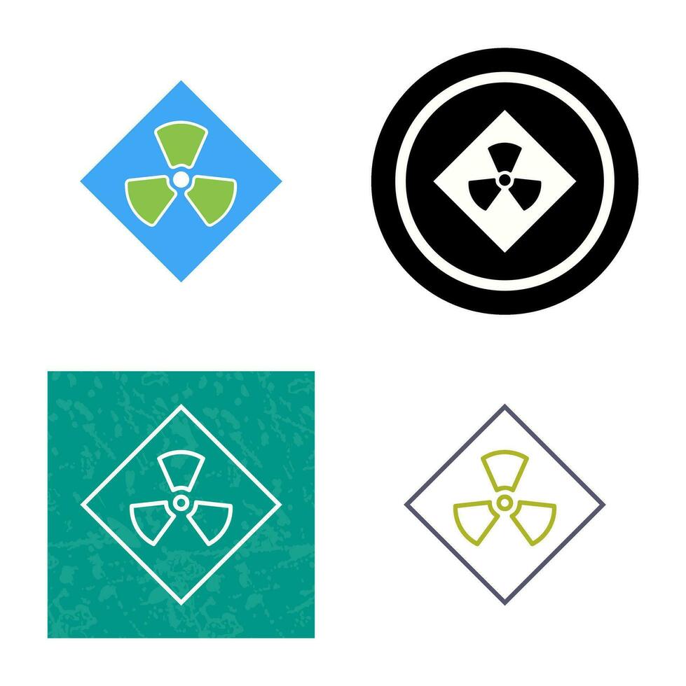 Radiation Vector Icon