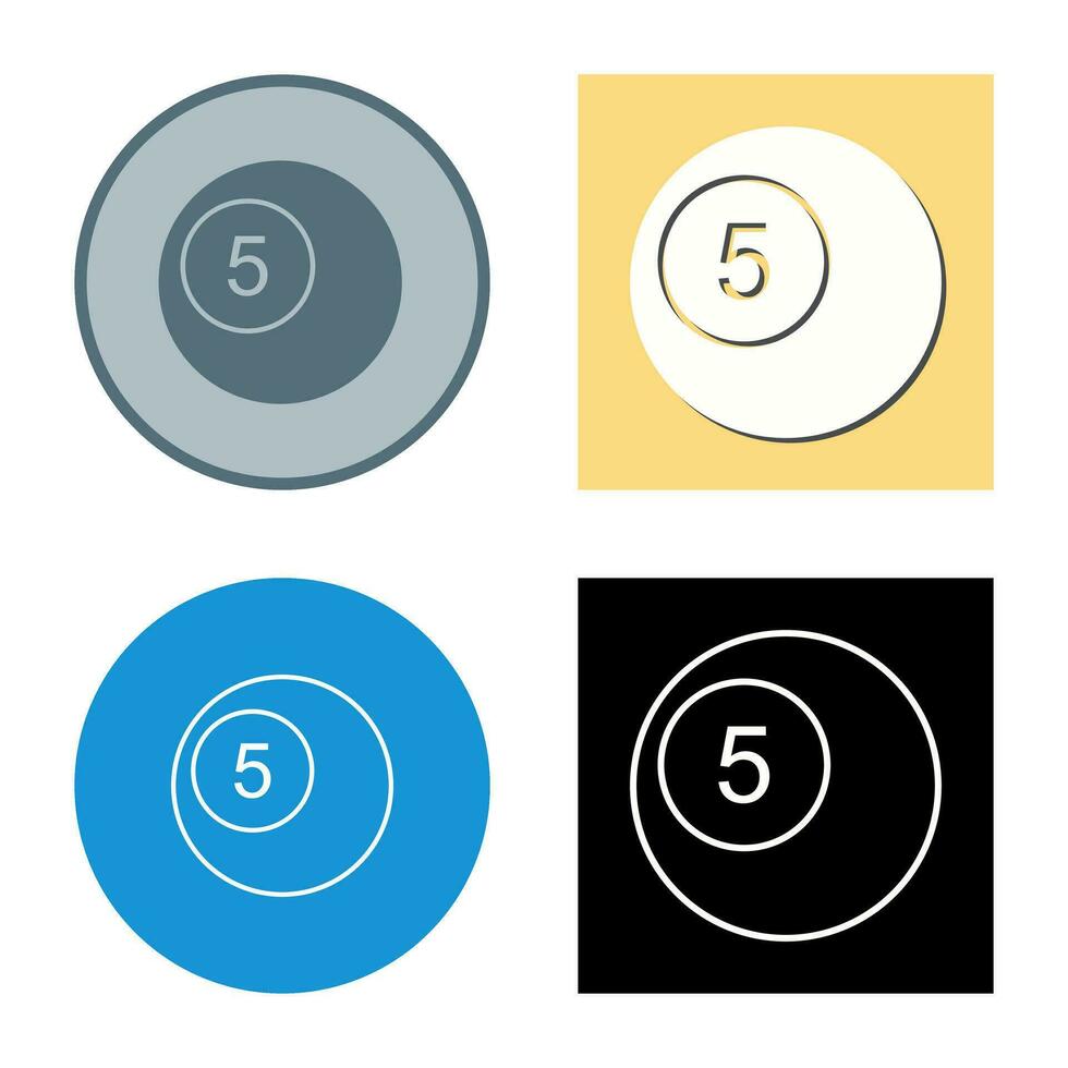 Pool Balls Vector Icon