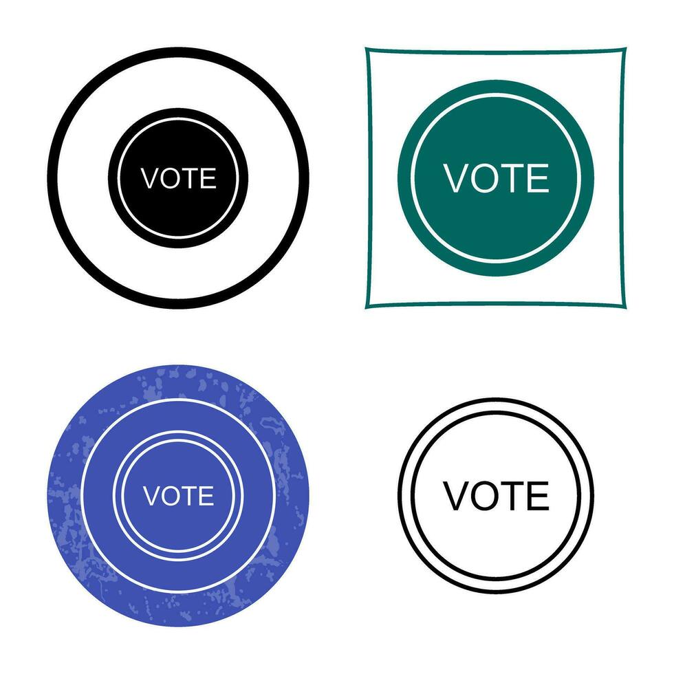 Vote Link Vector Icon