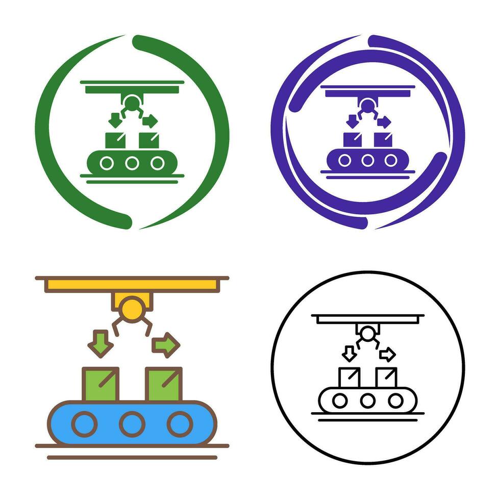 Coneyor Vector Icon