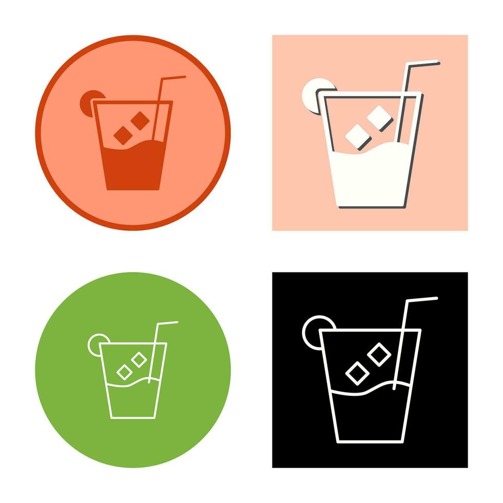 Unique Whiskey Sour Vector Icon