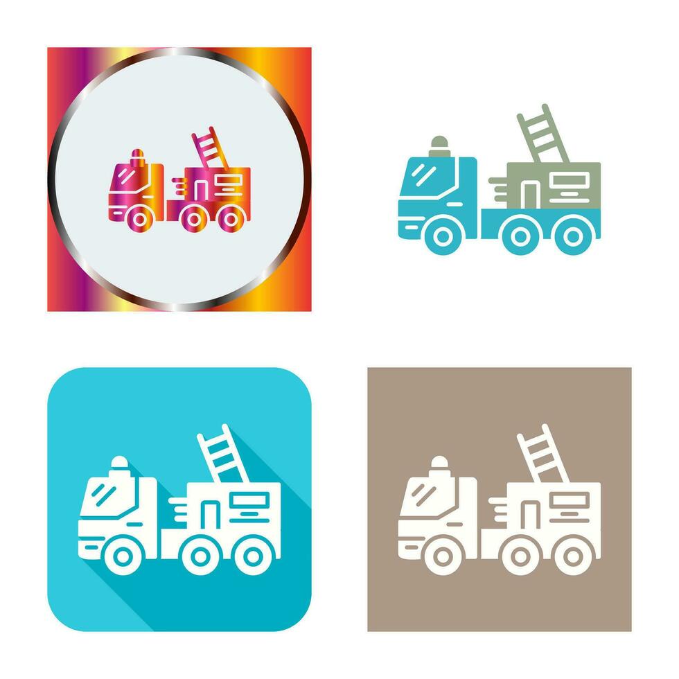 Fire Truck Vector Icon
