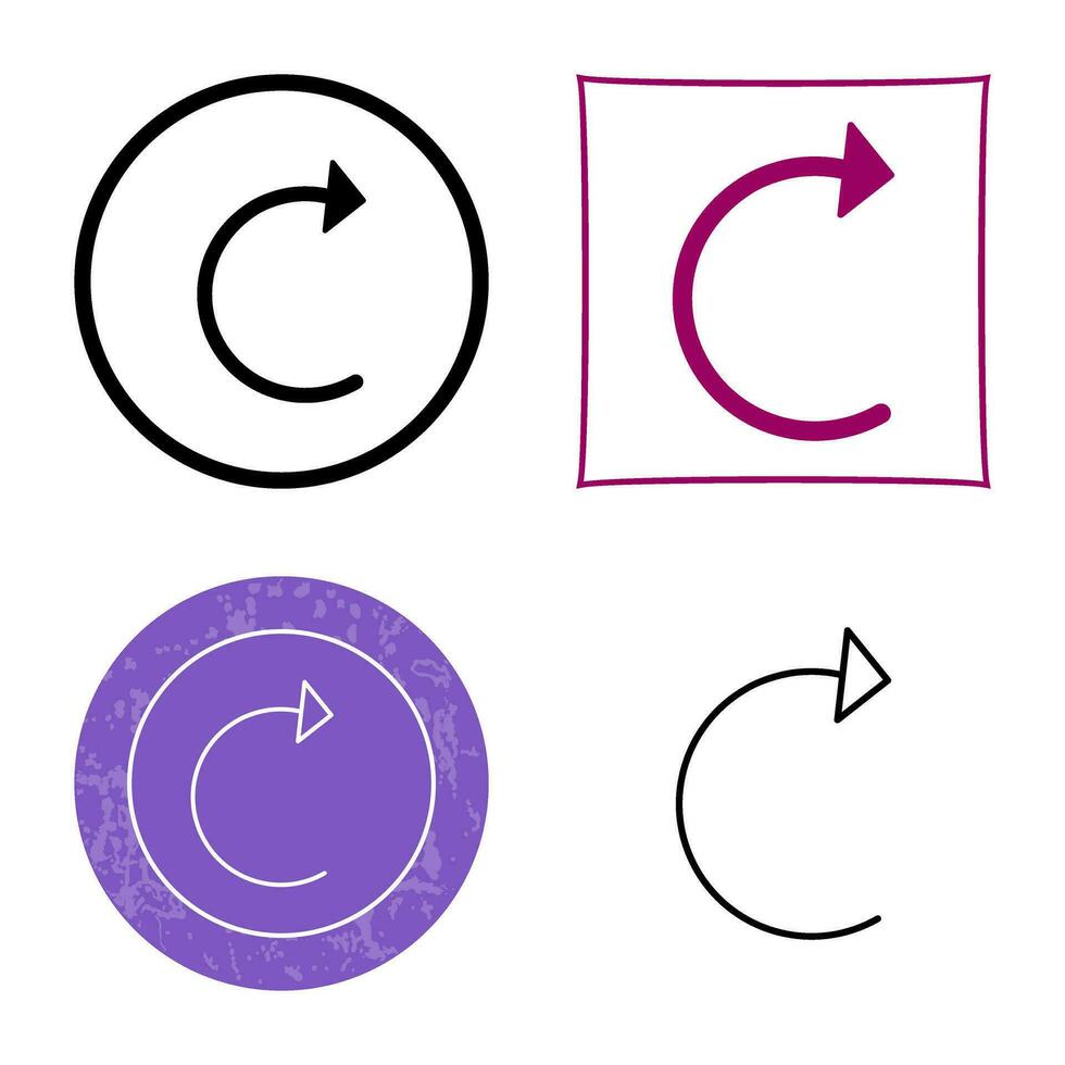 Unique Reload Vector Icon