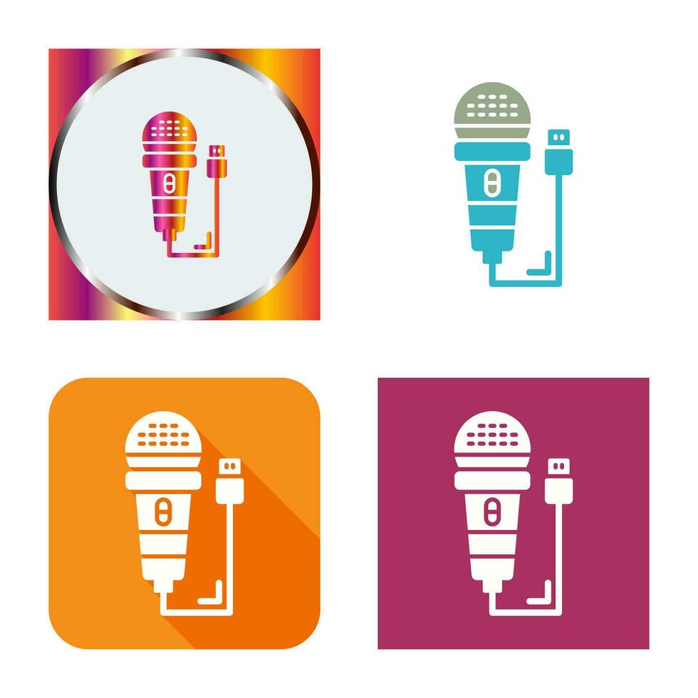 Microphone Vector Icon