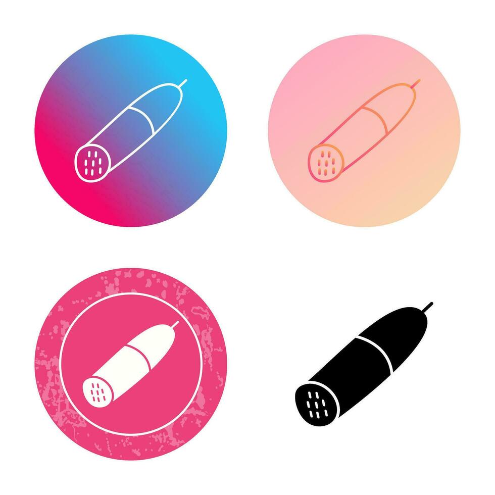 Salami Vector Icon