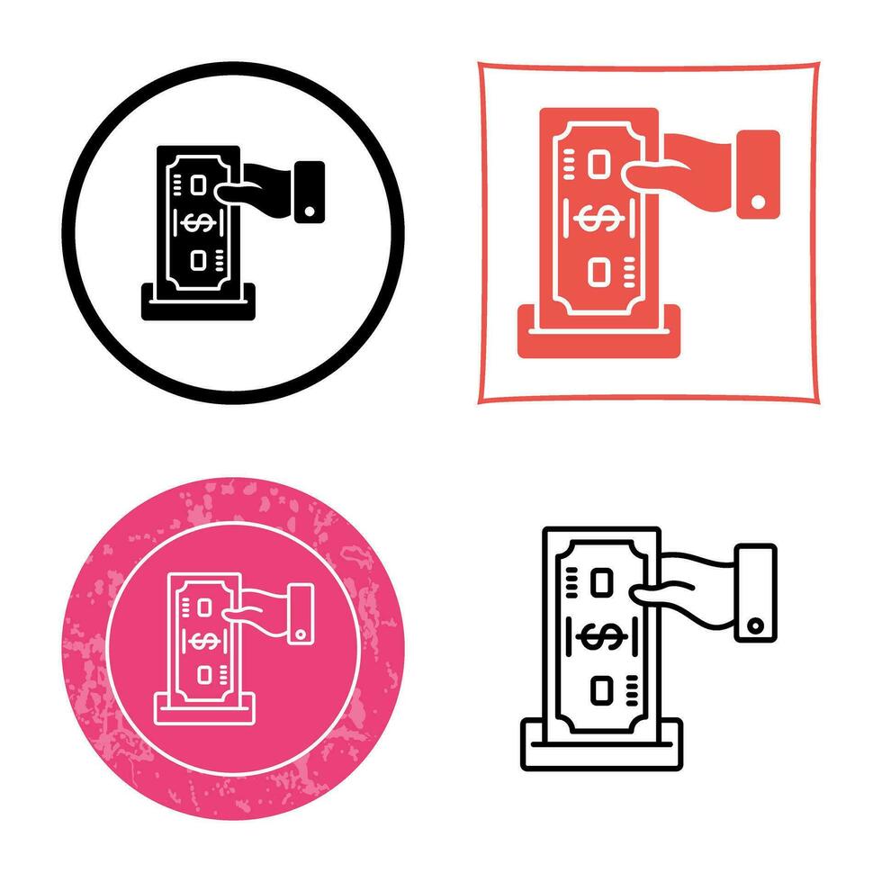 Deposit Vector Icon