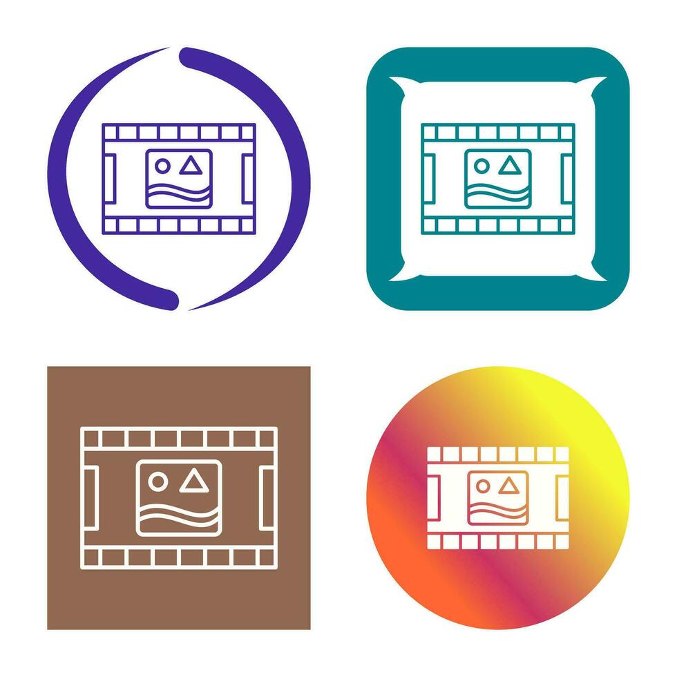 Unique Pictures Reel Vector Icon