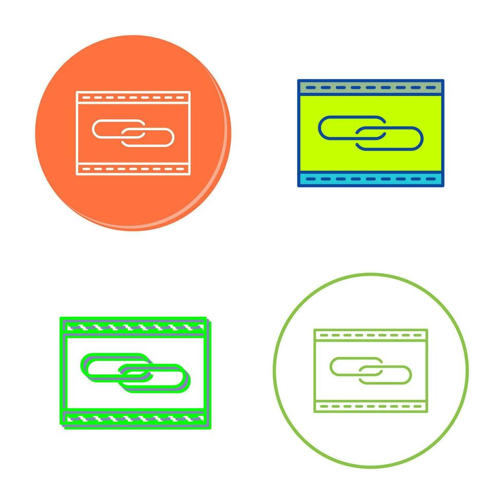 Unique Link Optimization Vector Icon