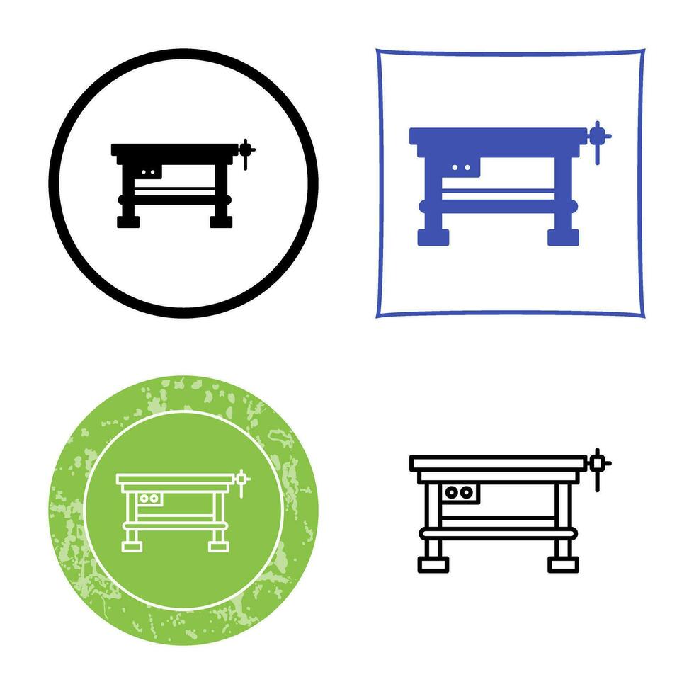 Work Bench Vector Icon