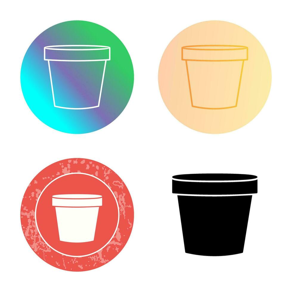 Plant Pot Vector Icon