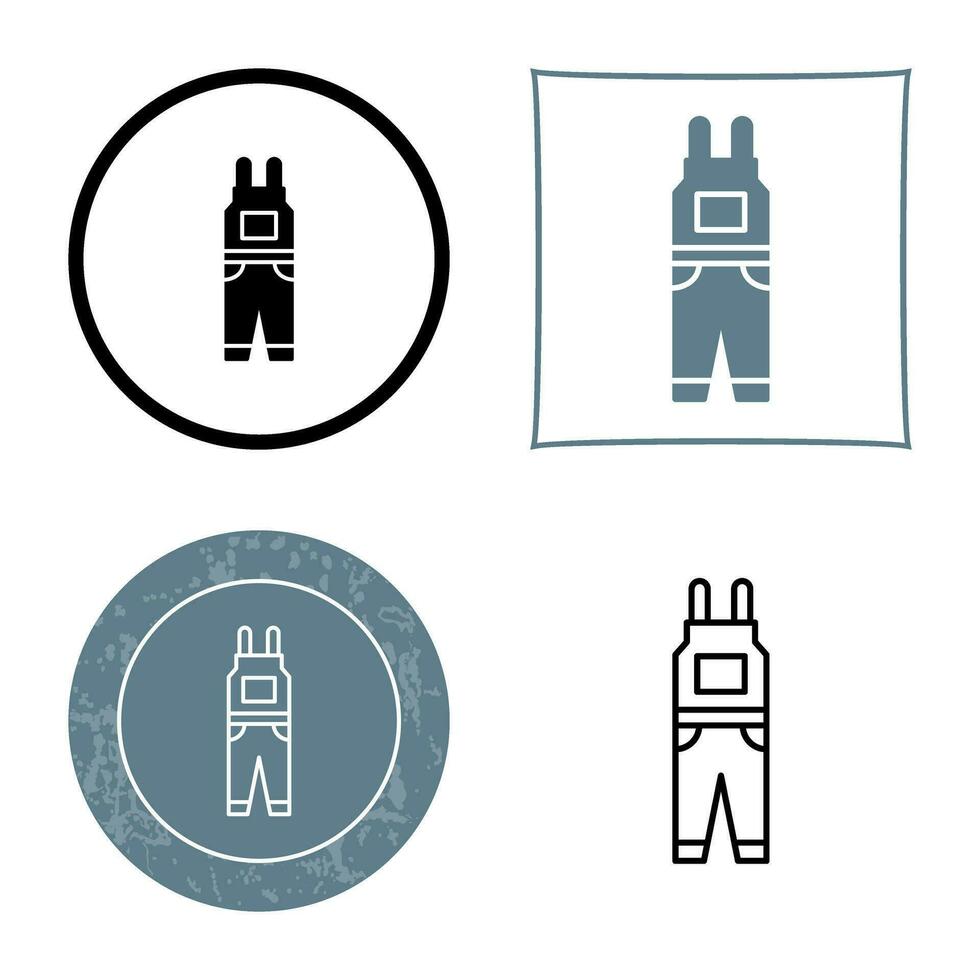 Jumpsuit Vector Icon