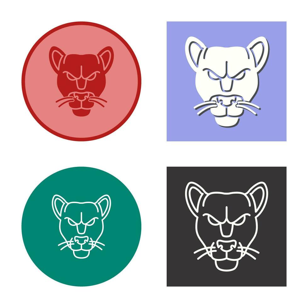 Black Panther Vector Icon