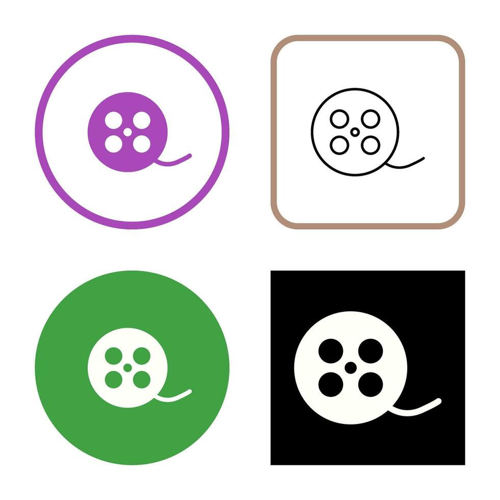 Reel Vector Icon